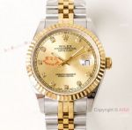 N9 Factory Rolex Oyster perpetual DateJust 2-Tone Jubilee watch 39mm